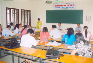 Báo cáo HNKN lần thứ 17